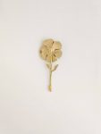 Golden Goose Jewelry Gold Pin With Floral Design Women - 2