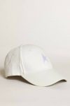 Golden Goose Kids Kids’ White Baseball Cap With Star Topwear Selection (4-12 Years) Papyrus White - 2