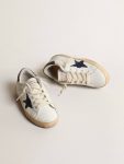 Golden Goose Kids Super-Star Young In Nappa With A Printed Star And Black Heel Tab Boys (4-10 Years) - 2
