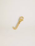 Golden Goose Letter J Charm In Gold-Colored Brass With Crystals Women Bag Accessories Gold - 2