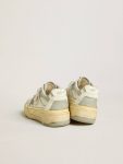 Golden Goose Men Men’s Forty2 In White Leather With Laces With Swarovski Crystals And Gray Star Forty2 - 4