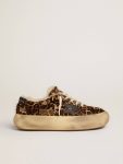 Golden Goose Men Space-Star Men's Space-Star In Animal Print Pony Skin And Shearling Lining - 1