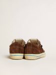 Golden Goose Men V-Star Ltd Sneakers In Dark Brown Suede With Tone-On-Tone Star V-Star - 4