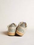 Golden Goose Men's Ball Star Ltd In Gray Canvas With Leather Star And Nubuck Heel Tab Ball Star Men - 4