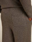 Golden Goose Men’s Gray Melange Cashmere Blend Joggers Gray Melange Jeans & Pants Men - 5
