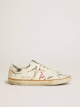 Golden Goose Men’s Super-Star Ltd With Perforated Star And Metallic Leather Heel Tab Men Super-Star - 1
