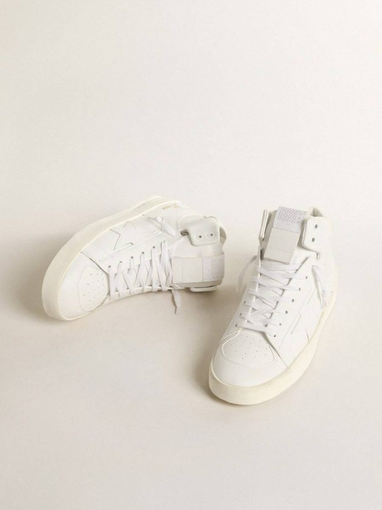 Golden Goose Mid Star Women Women’s Bio-Based Mid-Stardan With White Star And Heel Tab - 2