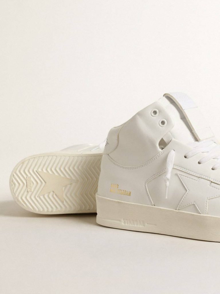 Golden Goose Mid Star Women Women’s Bio-Based Mid-Stardan With White Star And Heel Tab - 4