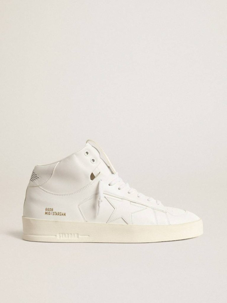 Golden Goose Mid Star Women Women’s Bio-Based Mid-Stardan With White Star And Heel Tab - 1