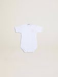 Golden Goose Newborns Kids White Baby Gift Set In White With Pink Palm Print - 2