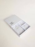 Golden Goose Newborns Kids White Baby Gift Set In White With Pink Palm Print - 4