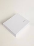 Golden Goose Newborns Kids White Baby Gift Set In White With Pink Palm Print - 5