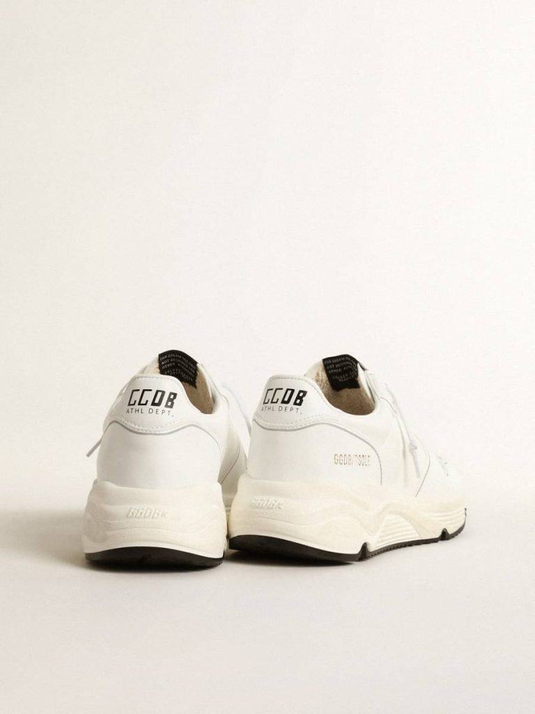 Golden Goose Running Sole Men’s Bio-Based Running Sole With White Star And Heel Tab Men - 5