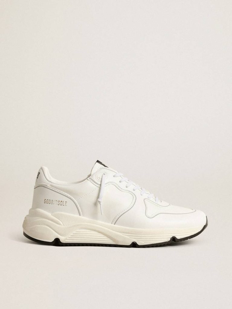 Golden Goose Running Sole Men’s Bio-Based Running Sole With White Star And Heel Tab Men - 1