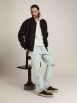 Golden Goose Space-Star Men Men's Space-Star Sabot Shoes In Quilted Black Nylon With Shearling Lining Black - 3