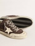 Golden Goose Super-Star In Gray Suede With Ecru Nappa Star And Heel Tab Men Super-Star - 3