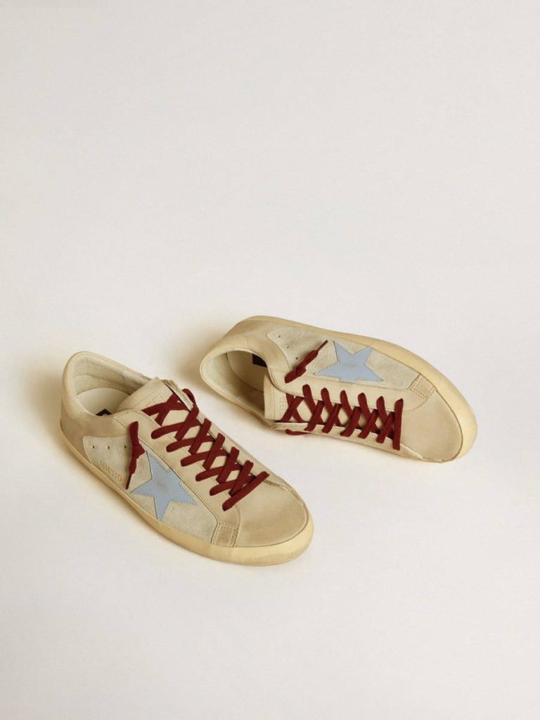 Golden Goose Super-Star In Suede And Nubuck With Leather Star And Heel Tab Super-Star Men - 2
