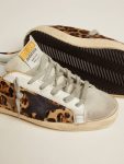 Golden Goose Super-Star Women's Super-Star In Leopard Print Leather Women - 3