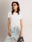 Golden Goose T-Shirts & Tops Distressed Regular-Fit Women’s T-Shirt In White White Women - 2