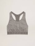 Golden Goose T-Shirts & Tops Women Gray Melange Gray Melange Athletic Top - 1