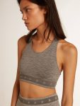 Golden Goose T-Shirts & Tops Women Gray Melange Gray Melange Athletic Top - 2
