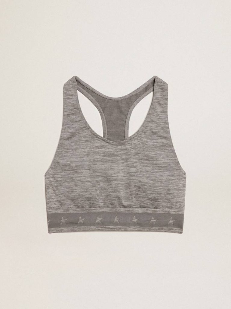 Golden Goose T-Shirts & Tops Women Gray Melange Gray Melange Athletic Top - 1
