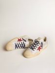 Golden Goose V-Star Men Men's V-Star Ltd In Silver Metallic Suede With Red Suede Star - 2