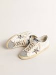 Golden Goose White Super-Star Super-Star Ltd With Silver Swarovski Crystal Tongue Women - 2