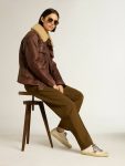 Golden Goose White V-Star With Pink Glitter Star And Metallic Leather Heel Tab Women V-Star - 3