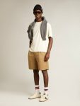 Golden Goose Women T-Shirts & Tops T-Shirt In Aged White With Reverse Logo On The Back - Jersey Capsule Aged White - 4