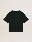 Golden Goose Women T-Shirts & Tops Women's Black T-Shirt With Crystals Black - 2