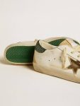 Golden Goose Women White Super-Star Women’s Super-Star Ltd With Leather Star And Swarovski Crystal Heel Tab - 3