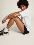 Golden Goose Women White Women's White T-Shirt With Silver Glitter Star On The Front T-Shirts & Tops - 3