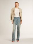 Golden Goose Women Women's Cream T-Shirt With Faded Red Accents T-Shirts & Tops Cream - 3
