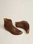 Golden Goose Women Women's Leather Ankle Boots With Leopard Print Boots - 2