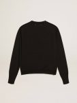 Golden Goose Women Women's Round-Neck Sweater In Black Wool Knitwear Black - 5