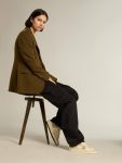 Golden Goose Women Women’s Stardan In Ecru Nappa Leather With Gold Glitter Star And Heel Tab Stardan - 3