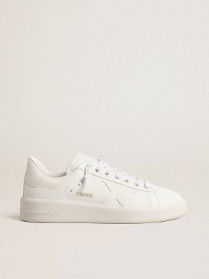 Golden Goose Women’s Bio-Based Purestar With White Star And Heel Tab Purestar Women - 1