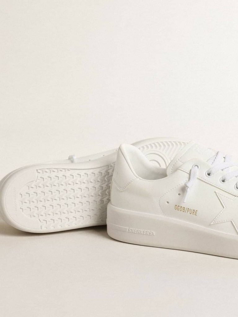 Golden Goose Women’s Bio-Based Purestar With White Star And Heel Tab Purestar Women - 4