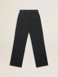 Golden Goose Women's Navy Blue Joggers Jeans & Pants Women Navy Blue - 1