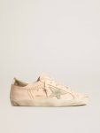 Golden Goose Women's Super-Star In Pink Nappa With Ice-Gray Star And Platinum Heel Tab Super-Star Women - 1