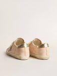 Golden Goose Women's Super-Star In Pink Nappa With Ice-Gray Star And Platinum Heel Tab Super-Star Women - 4