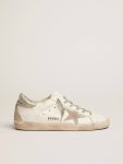 Golden Goose Women's Super-Star With Silver Heel Tab And Metal Stud Lettering Super-Star Women - 1