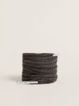 Golden Goose Worn-Black Cotton Laces With Logoed Aglet Laces Women Worn Black - 1