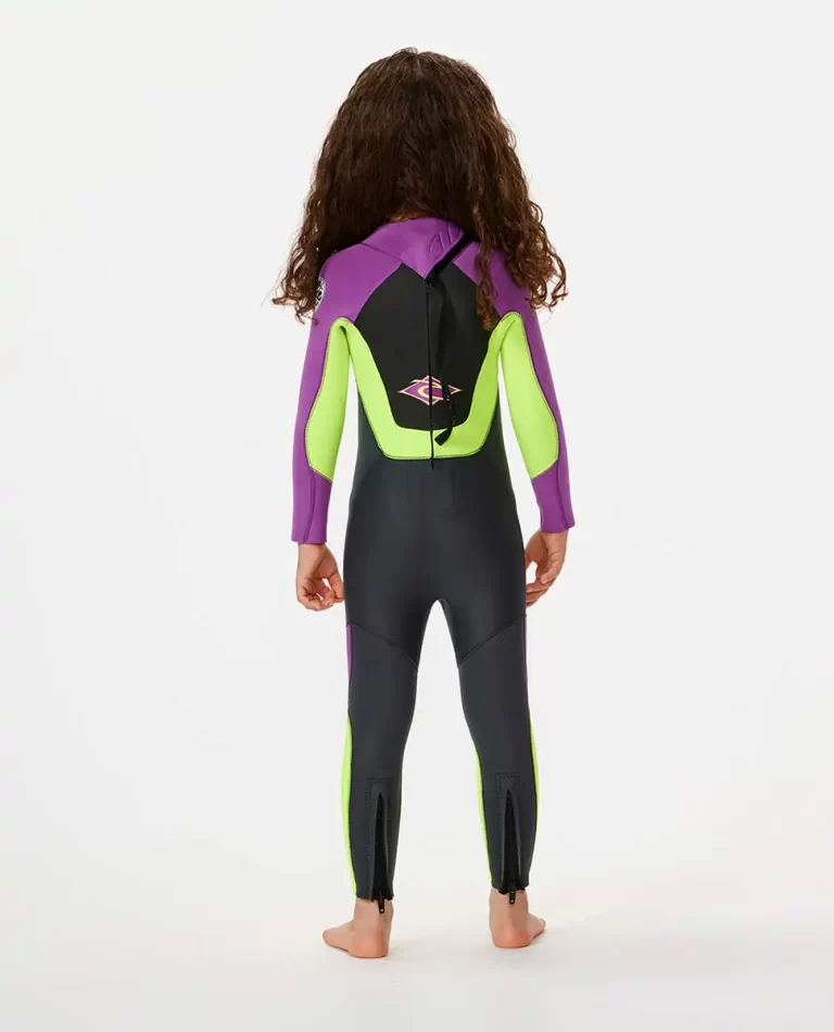 Groms Omega 4/3 Back Zip Fullsuit Wetsuit Kids Fullsuits Rip Curl - 2