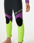 Groms Omega Back Zip 3/2Mm Fullsuit Wetsuit Kids Springsuits Rip Curl - 4