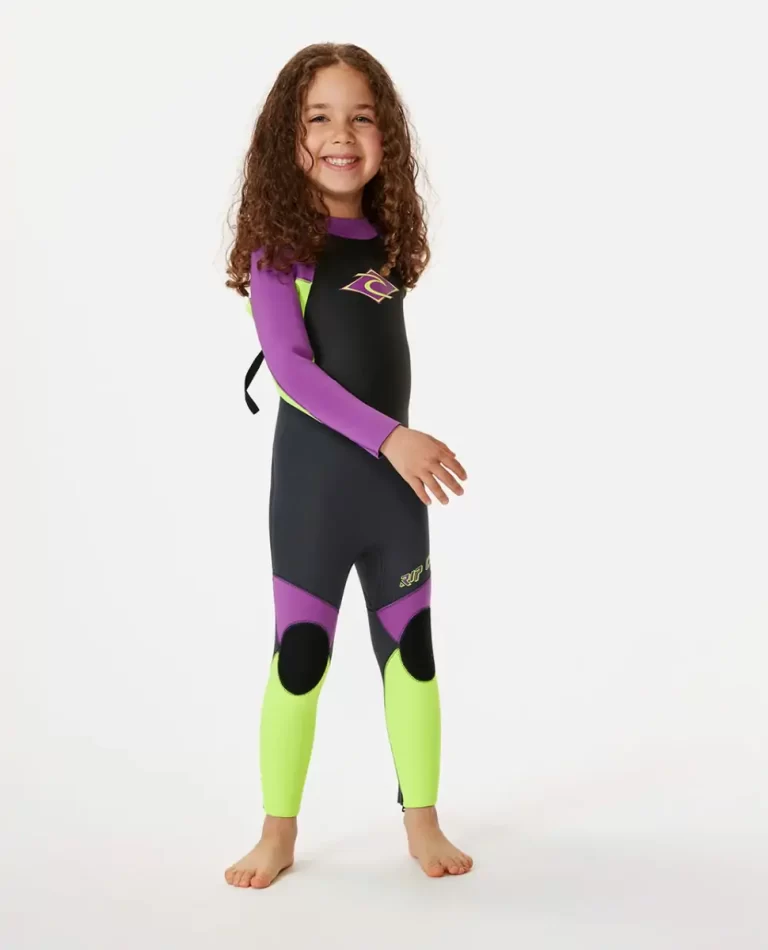 Groms Omega Back Zip 3/2Mm Fullsuit Wetsuit Kids Springsuits Rip Curl - 1