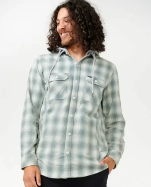 Grunter Flannel Hood Shirt Shirts & Flannels Rip Curl Men - 1