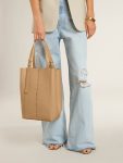 Handle Bags 24/7 Bag In Cappuccino-Colored Leather With Adjustable Handles Golden Goose Women Cappuccino - 3