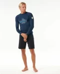 Hawaii Upf50  Performance Long Sleeve Rash Guard Men Rash Guards Rip Curl - 4